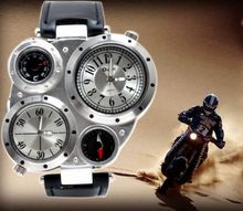 Au lait oulm reloj de cuarzo mens moda del reloj ocasional comercial para hombre corriente de marea q050