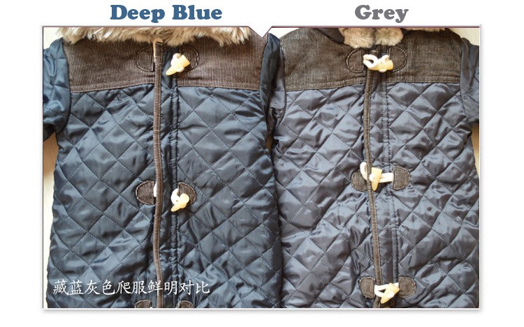 deep blue and grey