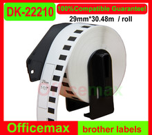 5 x ROLL DK22210 DK 22210 BROTHER COMPATIBLE LABELS Big adress labels Free shipping