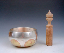 Tibetan Copper Gold Gilt Chakra Large Singing Bowl Meditation Gongs & Free Shipping