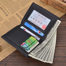 Free Shipping 2015 New Fashion Genuine PU Leather Wallet Male Bag Brand Men Wallets Handbag Purse