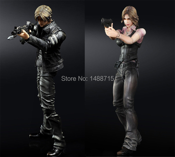 Hot Game Resident Evil 6 Leon S. Kennedy Helena Harper 22CM/8.7