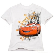 Kids t shirt boy gril children s clothing Cartoon Dis Marie Cat short sleeved summer T