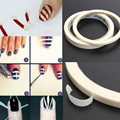 12Pcs Nail Art Tips Adhesive Tape Rolls Wrap Strips DIY Manicure Decoration Sticker Stencil UV Gel