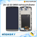 1 piece free shipping replacement screen for LG G3 D850 D851 D855 lcd display touch digitizer