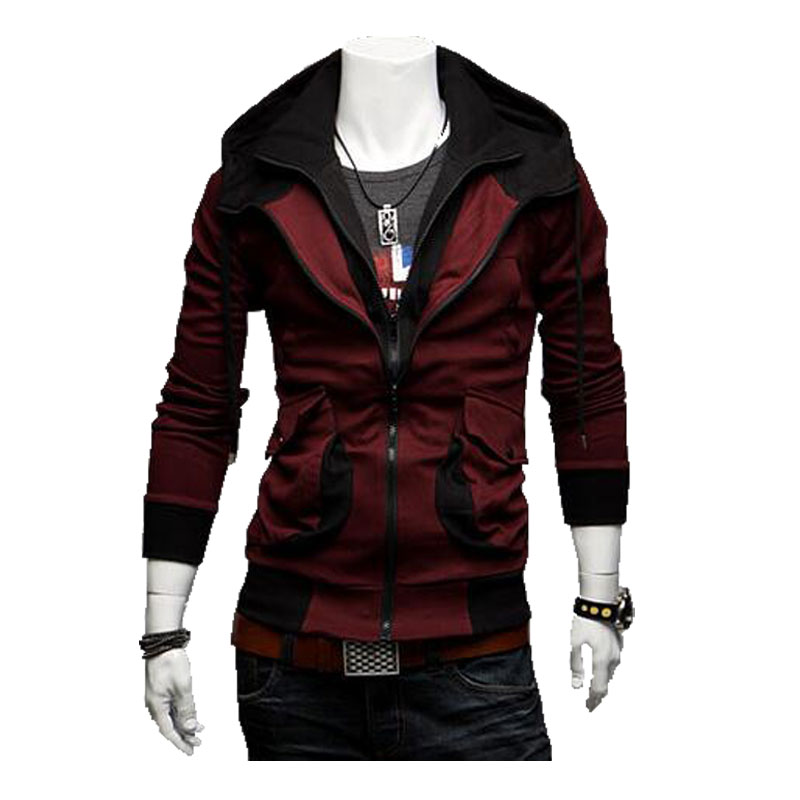 SWEATSHIRTS + SWEATPANTS The Electro Hoodie brings together the fun and functional aspects of unique men’s hoodies into one complete package. Available in five different colors, this hoodie is fitted with EL wire, which lights up with the touch of a button.