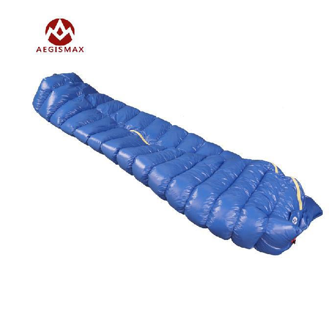 Brand New Outdoor Mummy Goose down sleeping bag Spring Autumn Urltra-compactable Urltra-Light  sleeping bag 600g