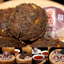 Big Promotion 10 Kinds Flavor 50 sackets Pu er Pu erh Tea Mini Yunnan Puer Sacket