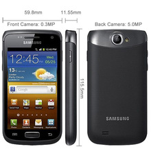 Refurbished Original Samsung Galaxy W I8150 Smartphone 3 7 Inches Touchscreen 5 MP Android Cellphone 4GB