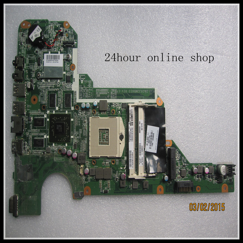 680569-001 DA0R33MB6E0 Motherboard for HP Pavilion G4 G6 laptop 100% Tested