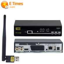 2016 new High quality V8 Super Satellite Receiver DVB-S2 Free to Air Full HD Support Full PowerVu,DRE,Biss key digital TV Box