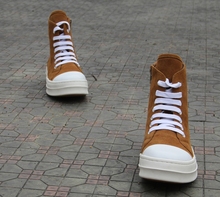 genuine leather plus size 37 46 men outside Outdoor walking ankle boots 100 natural original brands