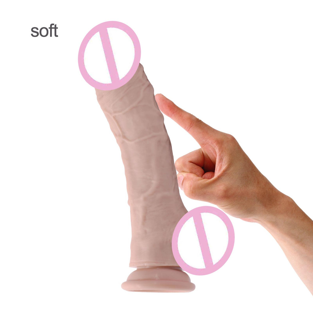 Большой Силиконовый Фаллоимитатор