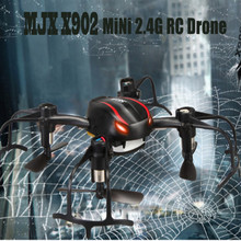 MJX X902 Headless Mini Drone 2.4G 4CH 6-Axis Gyro UFO RC Quadcopter Helicopter 3D Flip Drone with LED Lights for Night vs FQ777