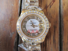 Acero inoxidable de acero inoxidable Ladies relojes 26 mm reloj relojes mecánicos de cerámica de cerámica 691331