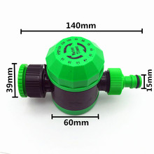 
5 Pcs 2 Hours Garden Water Timer Automatic Water Timer Controller Irrigation System Mechanical Timer Green