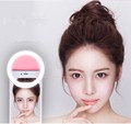Mobile LED Selfie Ring Cover For iPhone 5s 6S Plus LG Samsung S7 Android Smart Phone