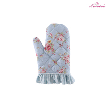 NEOVIVA High Quality OVEN GLOVE Elegant Floral Cotton Fabric Kitchen Accessories