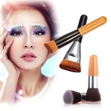 Beauty Makeup Brushes for Pro Angled Flat Top Head Oblique Brush Cosmetic for 163 Flat Contour Brush maquiagem profissional