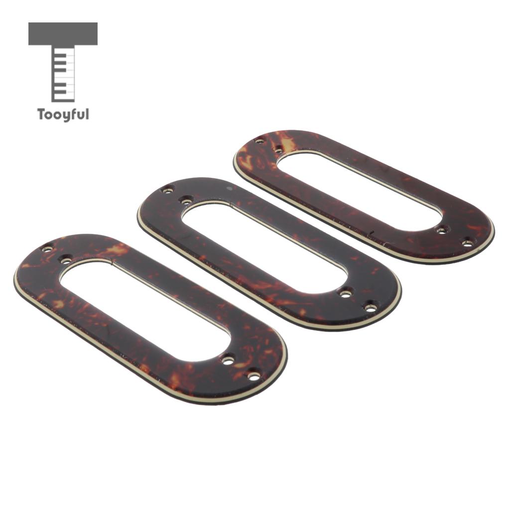 Description Picture 3 of item3pcs Metal Durable Fine Workmanship Single Coil Pickup Frame Mounting Rings for Musical Instruments Electric Guitar Parts
