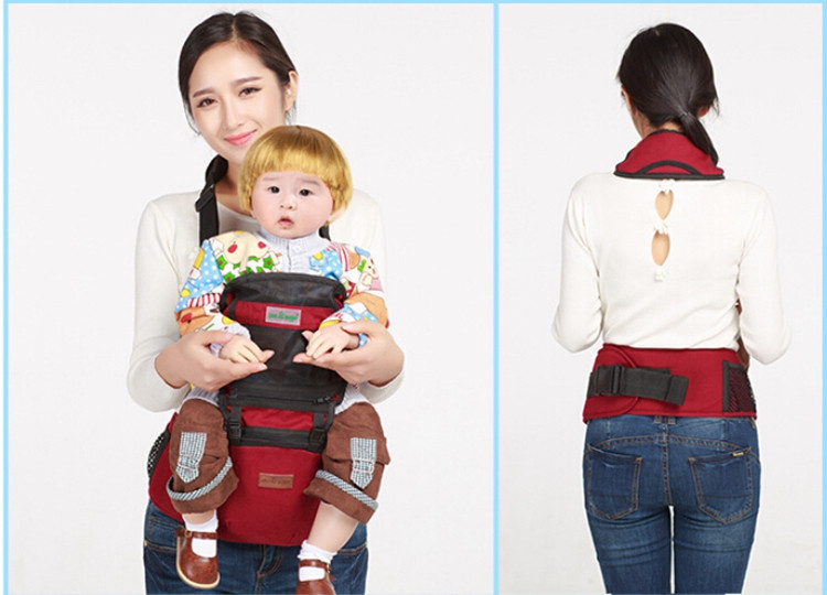 Ergonomic Baby Carrier Hipseat Sling Baby Wrap With Chair Adjustable Infant Backpack 3Ways Baby Kangaroo Comfortable Mochila (8)