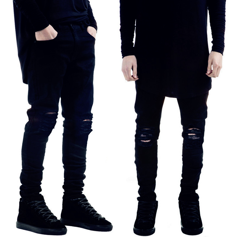 New Arrived 2016 Mens Hots Jeans Skinny Summer Denim Biker Jeans Designer for Male Fashion Personal