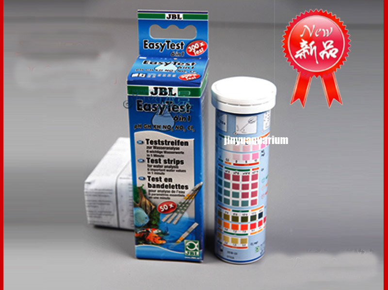JBL Easy Test Strips PH GH KH NO2 NO3 CL2 chlorine aquarium fish tank