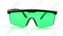 2pieces LOT red lens and green lens laser safety glasses for blue red purple green and