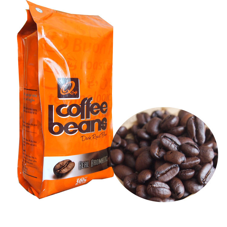 Free shipping 500g High quality Vietnam Coffee Beans Baking charcoal roasted Original green food slimming coffee