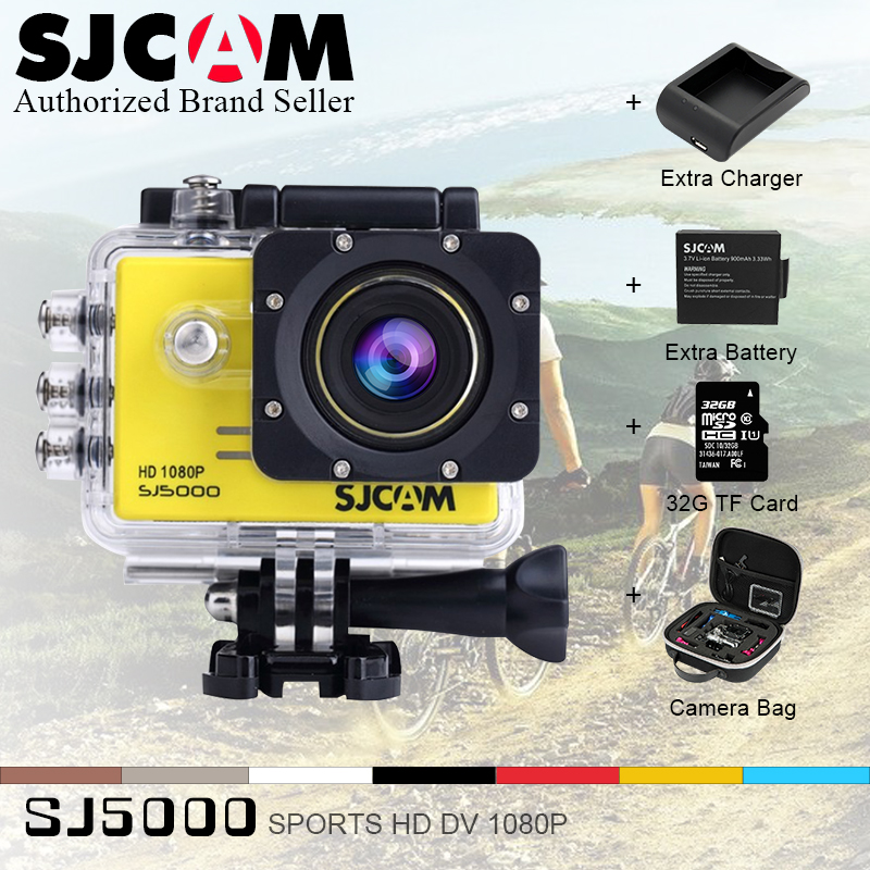 100%  SJCAM  SJ 5000   1080 P  HD   DV  Camera14MP Ultra Web  go pro 