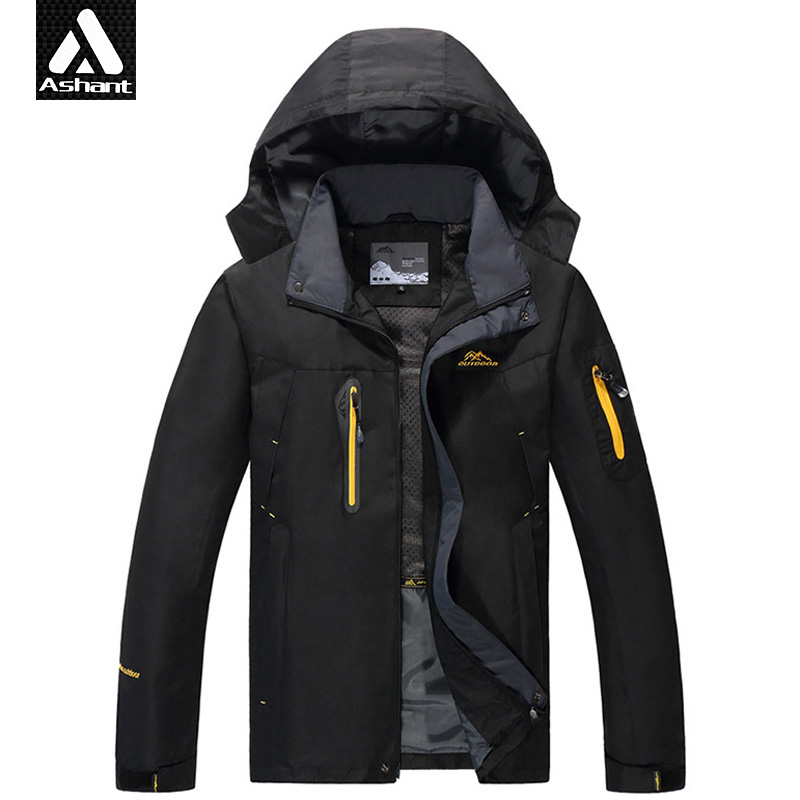 2016 Autumn New Mens Fashion KingSize 4XL 5XL 6XL 7XL 8XL Sport Jacket Man Brand Outdoor Hooded Windbreaker