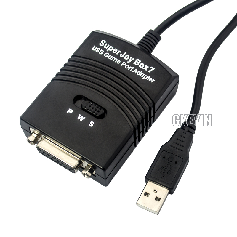 Купить 15 контактный игрового порта usb адаптер pc для полета джойстик ...