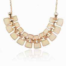 2015 Fashion Jewelry Collar Mujer Collier Femme Enamel Statement Necklace Pendant Vintage Chain Necklace For Women