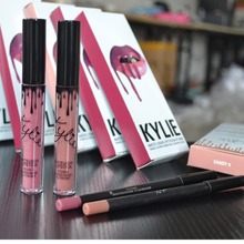 2016 Hot Sell In Stock 1 Kit Lipgloss KYLIE JENNER Lip kit lip gloss matte Lip gloss liquid Lipsticks