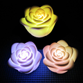 Decoration Romantic Colors Changing LED Lamp Candle Light Night Rose Flower VC472 P0 4