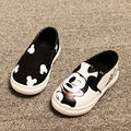 2017 Spring Summer 3 Colors Baby Girls Boys Anime Cartoon Mickey Hello Kitty Children Sneakers Kids