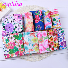 Sophisa New summer children s wholesale leggings flower printing girl calf length trousers ankle length trousers