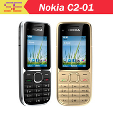 C2-01 Original NOKIA Unlocked cell phone C2-01 free shipping
