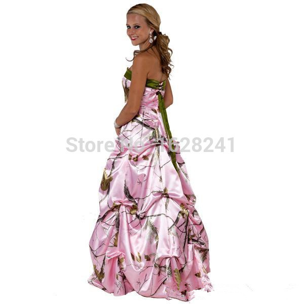 Realtree camo wedding dress