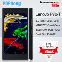 In Stock Lenovo P70T Smartphone 5 0 inch 1280x720px MTK6732 Quad Core 2G RAM Phone 16G