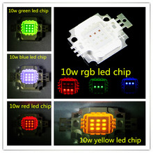 10pcs RGB 10w 30w cool Warm white red blue green Led Chip light White DIY Lamps Bright for 10w 30w 30w 50w 70w 100w flood light