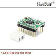 5pcs/lot 3D printer accessories reprap A4988 stepper motor driver pin fins soldered sent with stickers hot sale free shipping
