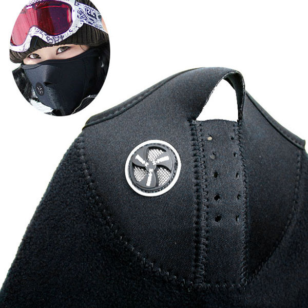 Thermal Neck Warmers Fleece Balaclavas Hat Headgear Winter Skiing Ear Windproof Face Mask Motorcycle Bicycle Scarf