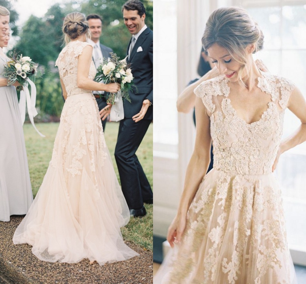 country garden wedding dresses