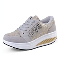 Dropship women casual shoes women summer outdoor shoes spring summer autumn lace up leather swing shoes