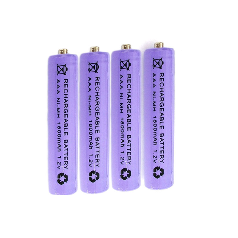4pcs Utility 1800mAh AAA 3A 1.2V Ni-MH Rechargeable Battery Cell Useful for MP3