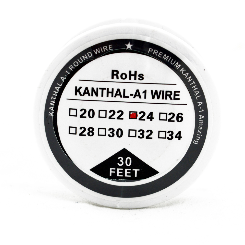 Nichrome wire 24 Gauge 30FT 0.5mm Cantal Resistance Resistor AWG