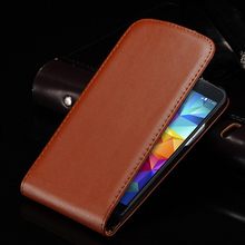 Luxury Genuine Leather Case for Samsung Galaxy S5 Mini G800 Flip Style Phone Bag Cover For