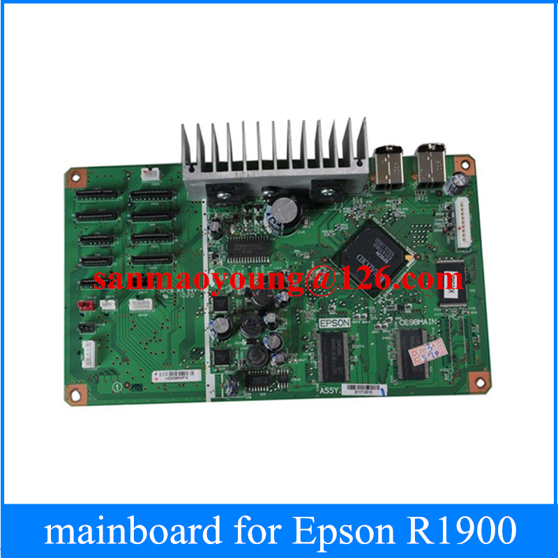quality guarantteed printer board  Main Board  Applicable For Epson stylus photo R1900 Printer