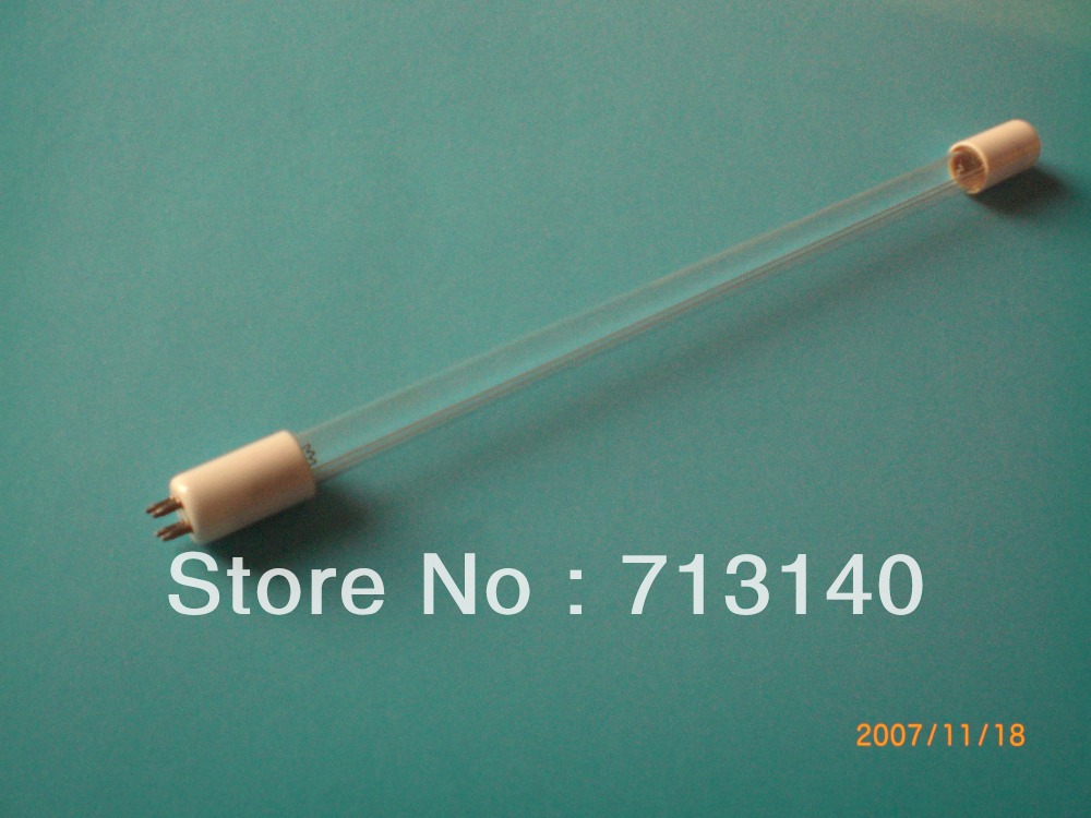 PUVLF206 6W 8.75 INCH 4 PIN BASE UVC GERMICIDAL LAMP WATTS:6 BASE:G10Q-4 4-PIN BASE. IN A SQUARE